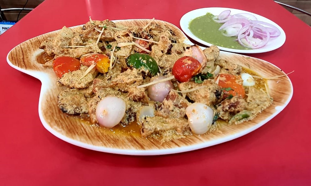 Malai Chaap creamy vegetarian dish